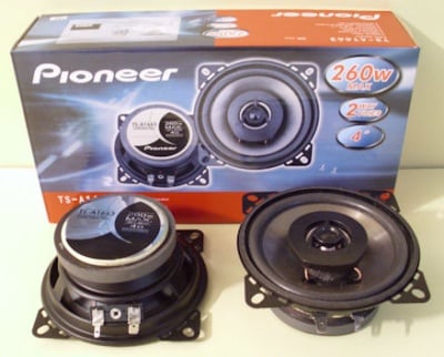 Автоколони  PIONEER TS-A1663 - 4" Комплект, Двулентови