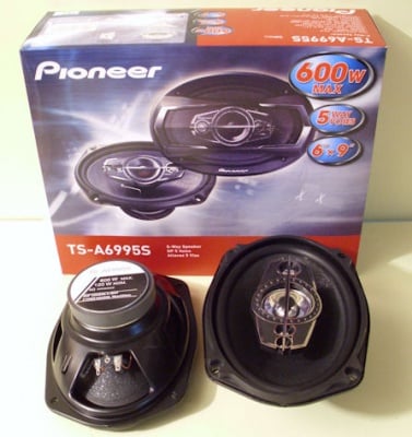 Автоколони  PIONEER TS-A6995S - 6x9" Комплект, 5 лентови