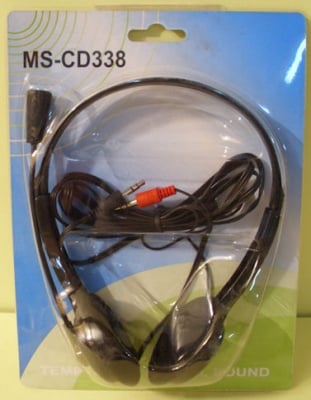 Слушалки . c микрофон MS-CD338