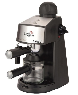 Кафемашина, , SAMUS ALEGRIA, 800 W, 3.5 Bar, 0.24 L, 4 чаши