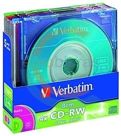 СД диск . CD-RW-210MB VERBATIM 