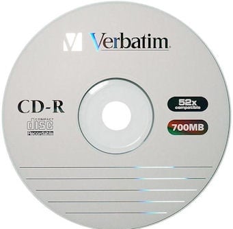 СД диск . CD-R 80MIN.VERBATIM