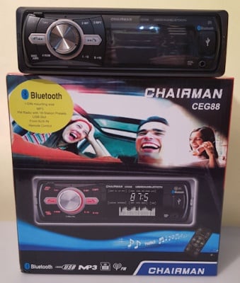 Авто радио CHAIRMAN CEG88 - автомобилен MP3 плеър с BLUETOOTH и свалящ панел