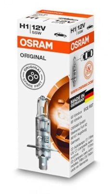 Автомобилна лампа OSRAM H1 12V/55W - Бяла