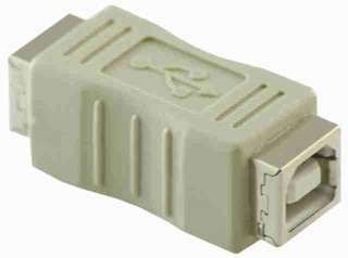 Букса . Компютърен преход - USB1 мъжко -- USB1 мъжко / USB B FEMALE-USB B FEMALE