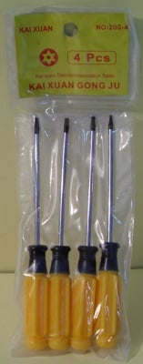 . . Комплект отвертки за GSM 200-4, 4 Pcs