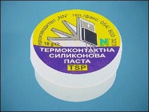 . . Термоконтактна силиконова паста TSP 10G
