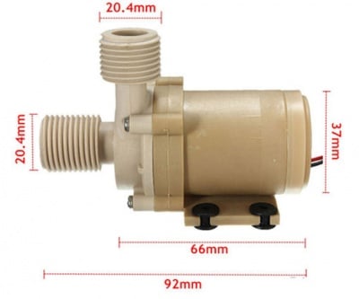 . . Циркулационна помпа WS246  DC 24V  6m , безчеткова моторна за гореща вода