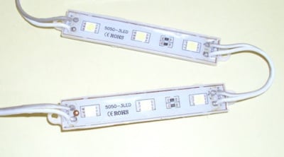. . Светодиодна LED лента - 3 vqe бяла 5050-3LED