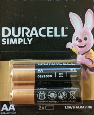 Батерия DURACELL LR6/1,5V ALKAL