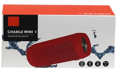 Тонколона,   , Bluetooth високоговорител CHARGE MINI 3+  FM, led, SD/MMC и USB