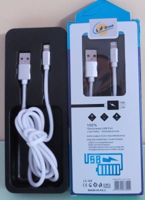 Кабел . USB на iPod айфон 1m Trend