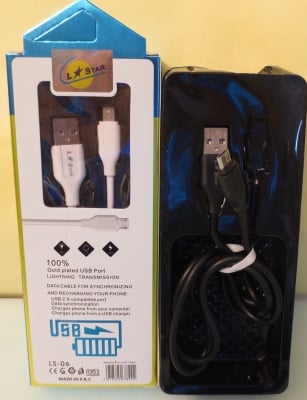 Кабел . micro USB Samsung Galaxy 1m LS-06