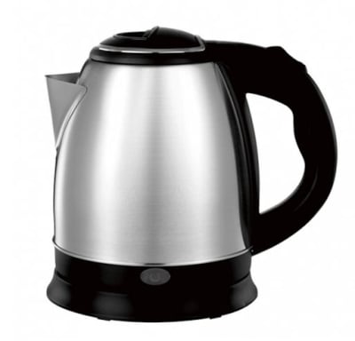 Електрическа кана,  ROSBERG,  R51230J, 1500W, 1L, Авт. изключване, Инокс/черен