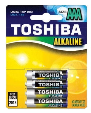 Батерия TOSHIBA LR03G/1,5V ALKAL