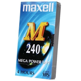 Видео касета MAXELL VHS M240 