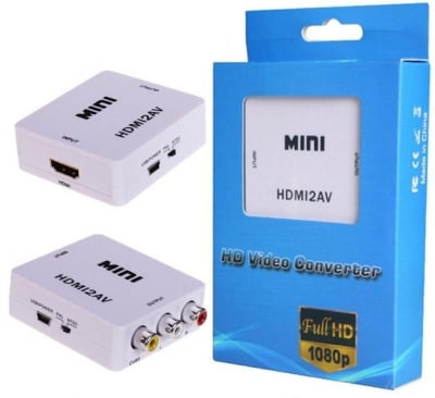 . . HDMI to AV / Full HD Video Converter 1080P