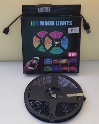 . . Светодиодна LED лента - силиконова -цветна RGB 30бр./м