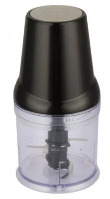 Резачка ROSBERG Мултифункционален чопър RP51111C 400 W, 500 ml, Двоен нож, Черен