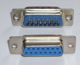 Букса . Компютърна 15 pin женска