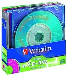 СД диск . CD-RW-210MB VERBATIM