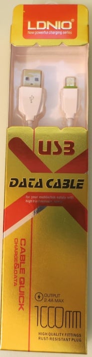 Кабел . micro USB Samsung Galaxy 1m LDNIO