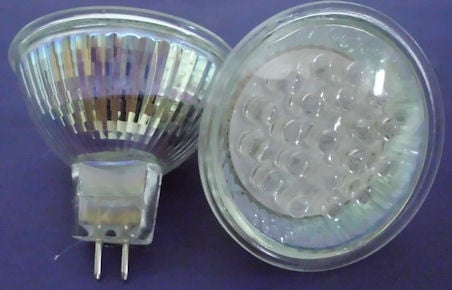Лампа . Крушка луничка led 12V 24LED