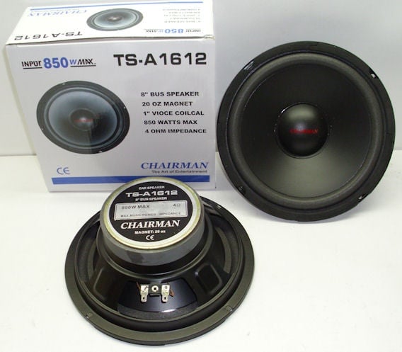 Високоговорител CHAIRMAN 8"TS-A1612 - 4ом./850w