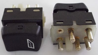 Бутон . за авто стъкла 5pin ASW04 20A