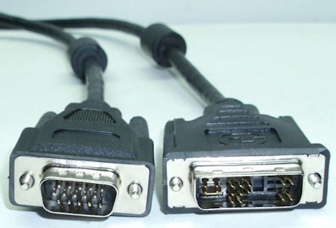 Кабел . компютърен 15M--4+8+5M VGA-DVI