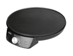 Уред за палачинки ROSBERG, R51323A, 1200W, 30 см, незалепващо покритие, терморегулатор, черен