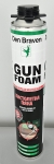 , , Монтажна пистолетна пяна GUN FOAM 750ml