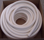 Тръбна изолация,  , Микропореста гума 16-6-1m. Ф16/6mm - Климатична, бяла - на руло