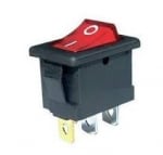 Ключ . KCD1-103 3PIN - ON-OFF, 6A/250V AC,10A/125V AC