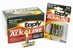 Батерия . AAA LR03 / 1,5V TOPLY ALKALINE
