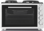 Готварска печка,  ARIELLI,  AO-3642W - фурна и 2 ел. котлона