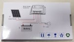 . . Контролер регулатор за соларни панели LS-40A 12V/24V с USB порт и LCD дисплей