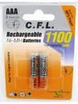 Батерия C.F.L Акумулаторна AAA R03 1100mA/h 1,2V