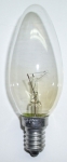 Лампа . 220V E14 Свещ 40W  Прозрачна