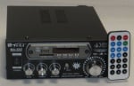 . . Домашен усилвател с радио и USB MA-005