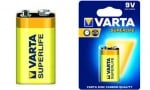 Батерия VARTA 6F22 9V  SUPERLIFE