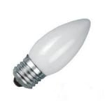 Лампа . 220V E27 Свещ 40W  Прозрачна