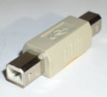 Букса . Компютърен преход - USB-B женско -- USB-B женско