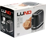 Тостер,   MUHLER,  Тостер LUND, 700 - 850 W, черен