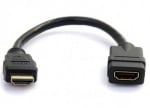 Кабел . компютърен HDMI-HDMI-19M--19M -30CM 1M-1F