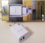 Адаптер . 220V-5V/12V 3A на USB/F , TYPE C
